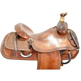 Used 15" Teskey's Ranch Roping Saddle