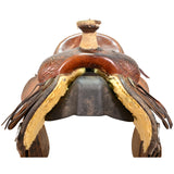 Used 15" Teskey's Ranch Roping Saddle