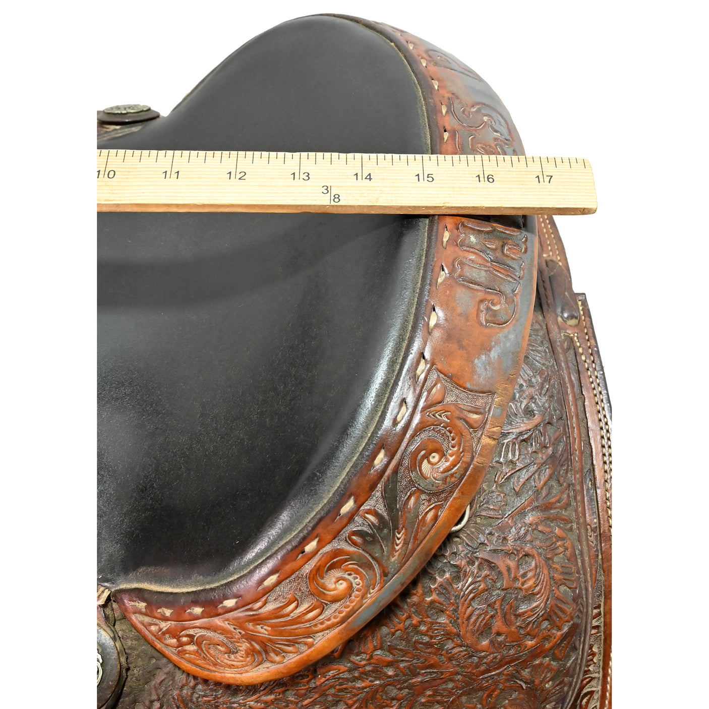 Used 15" Twister Team Roping Saddle