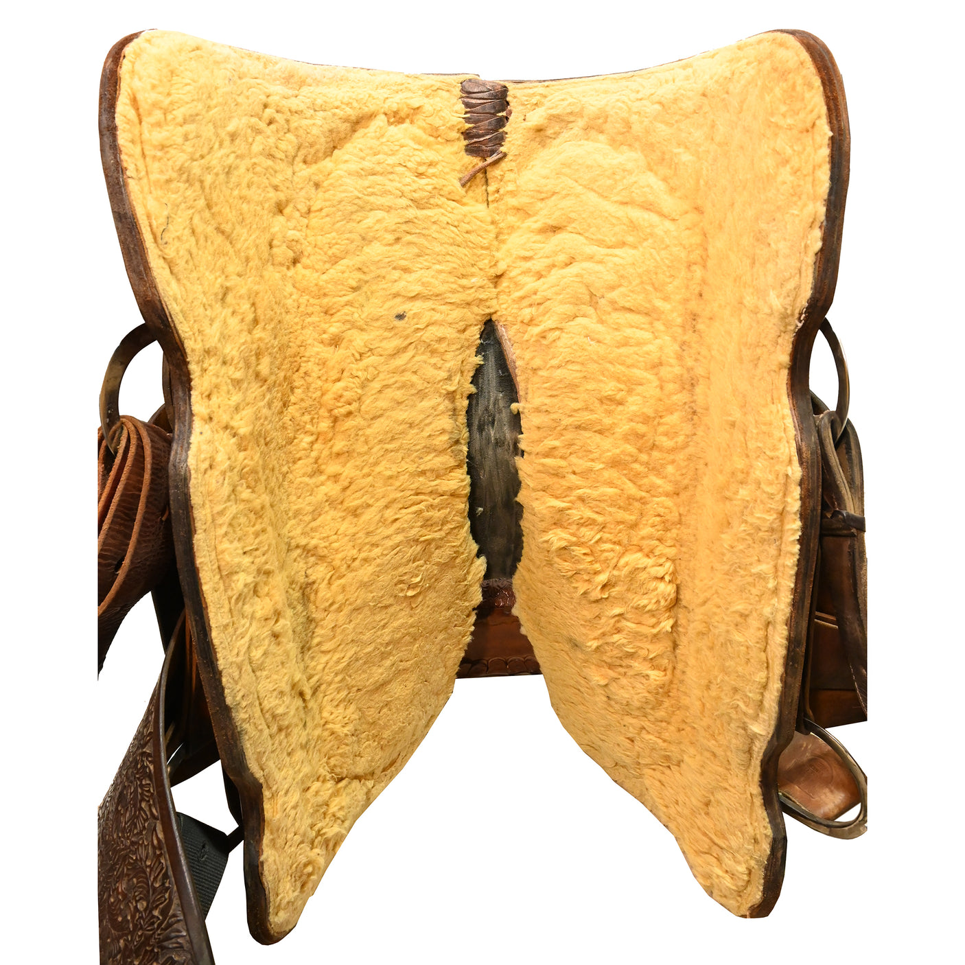 Used 15" Twister Team Roping Saddle