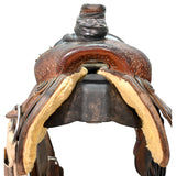 Used 15" Twister Team Roping Saddle