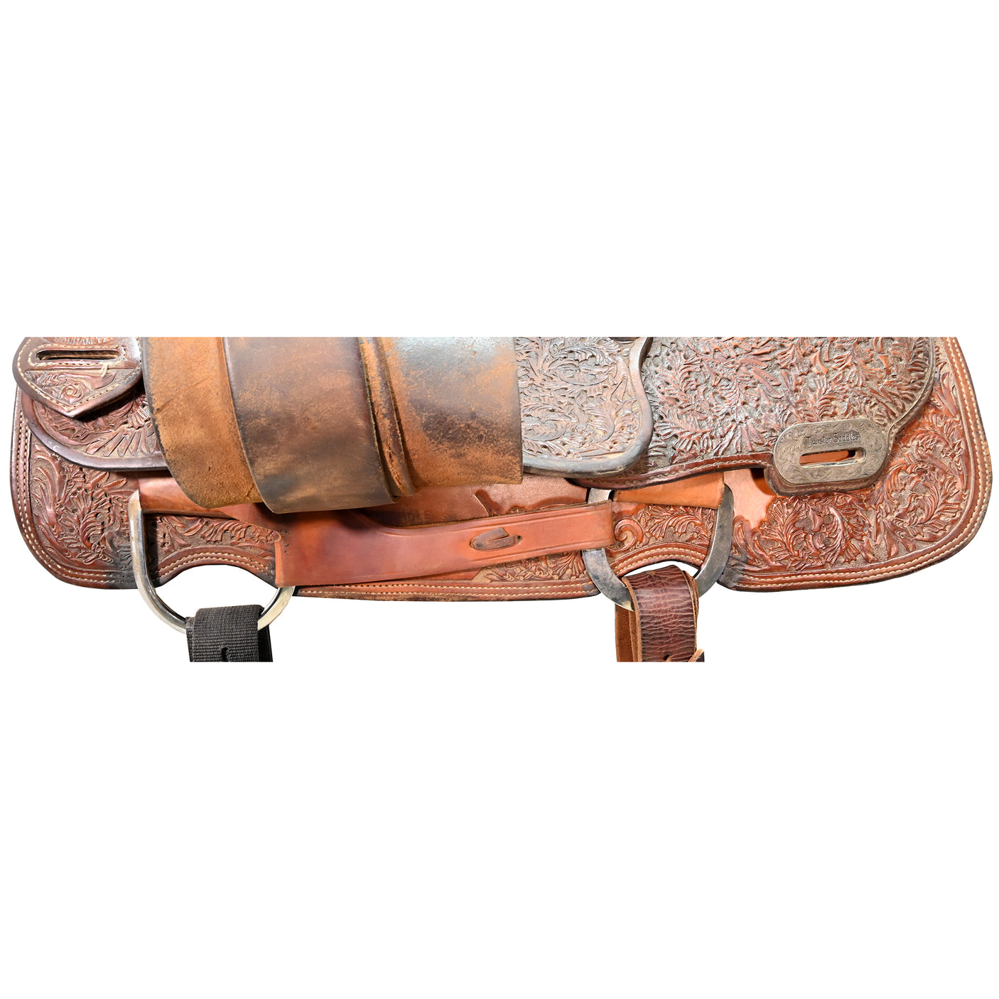 Used 15" Twister Team Roping Saddle