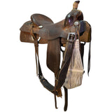 Used 16.5" Sean Ryon by Paul Garcia Ranch Cutting Saddle