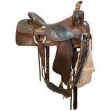 Used 16.5" Sean Ryon by Paul Garcia Ranch Cutting Saddle