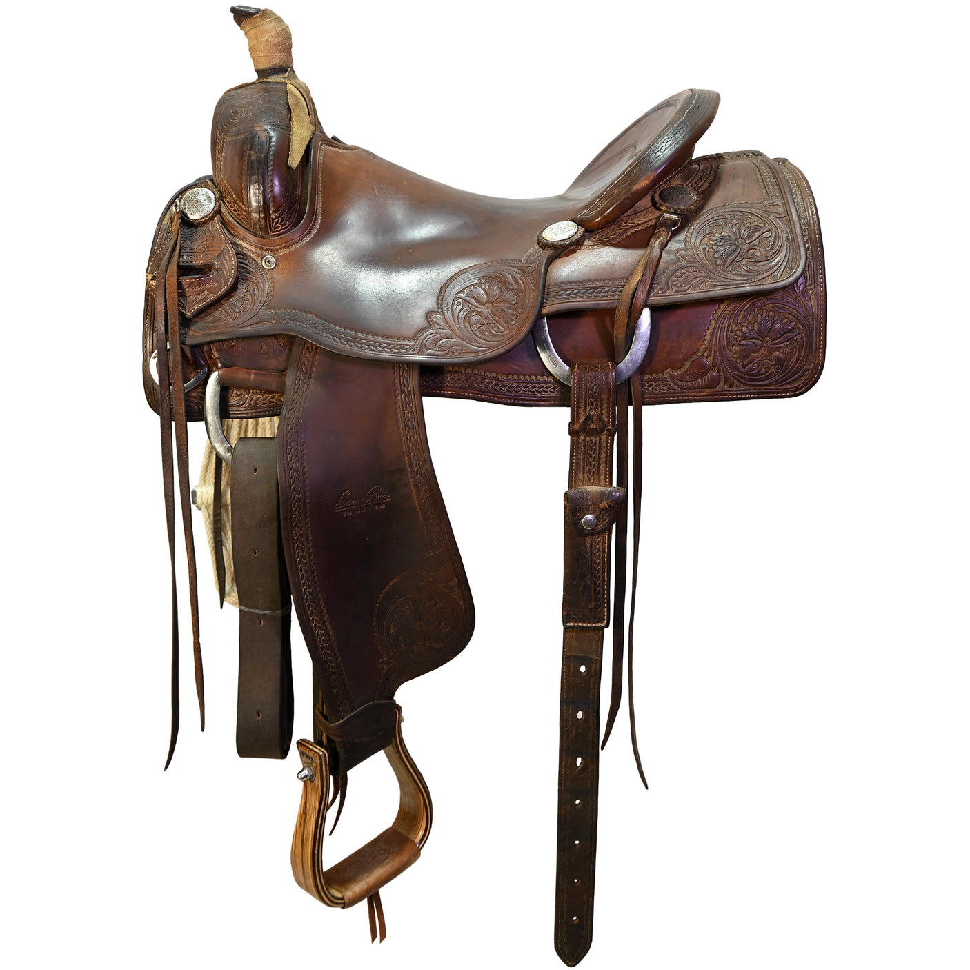 Used 16.5" Sean Ryon by Paul Garcia Ranch Cutting Saddle