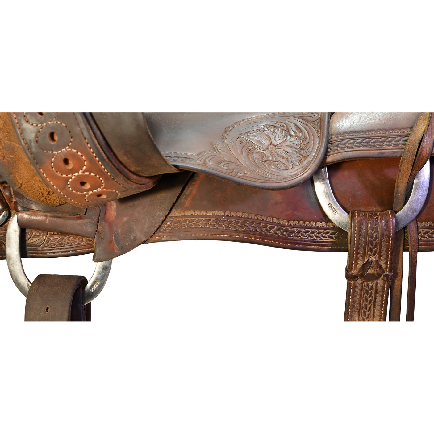 Used 16.5" Sean Ryon by Paul Garcia Ranch Cutting Saddle