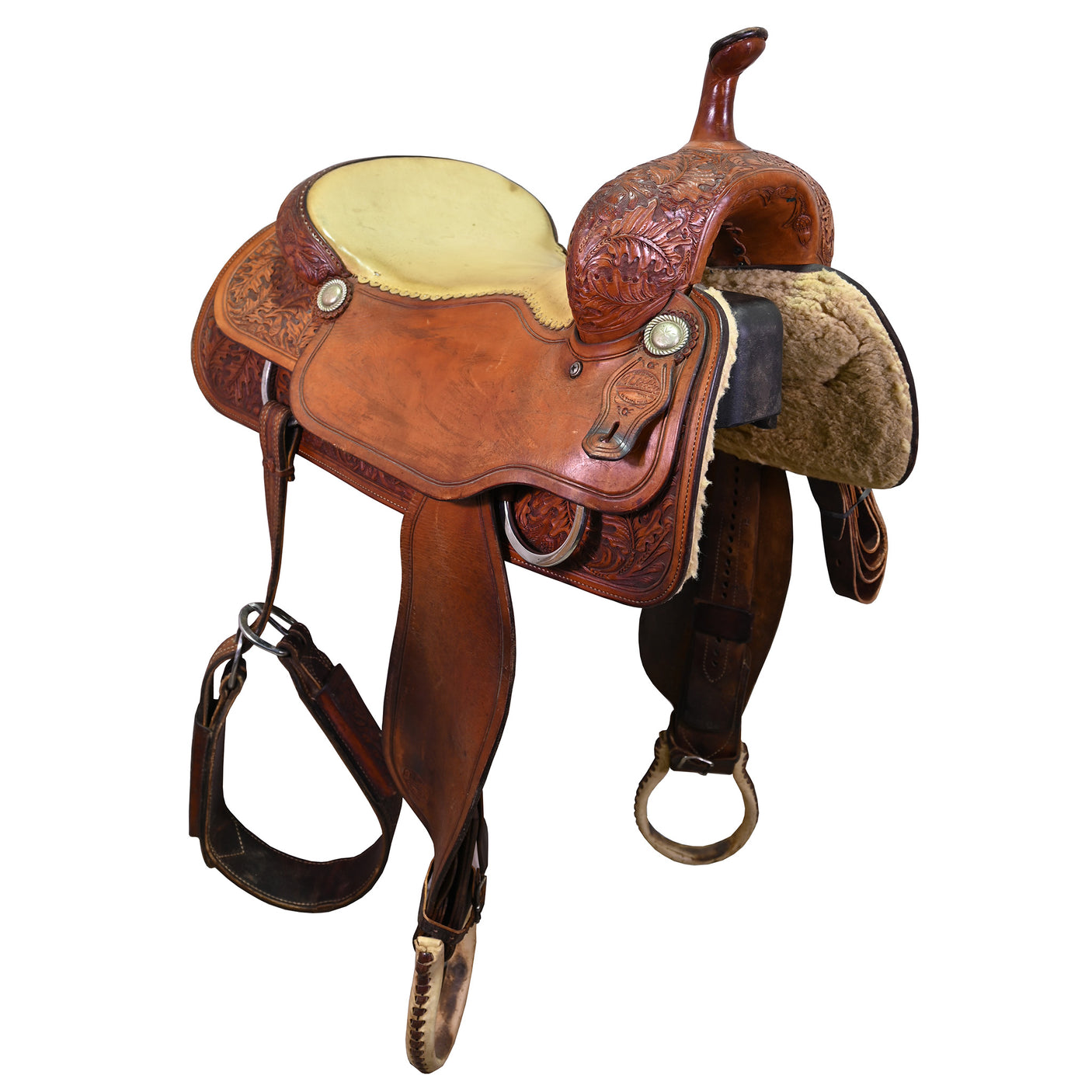 Used 18" M.L. Leddy's Cutting Saddle