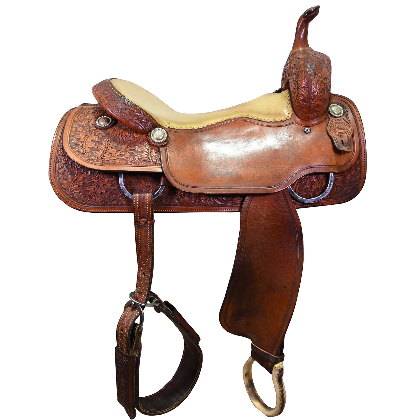 Used 18" M.L. Leddy's Cutting Saddle