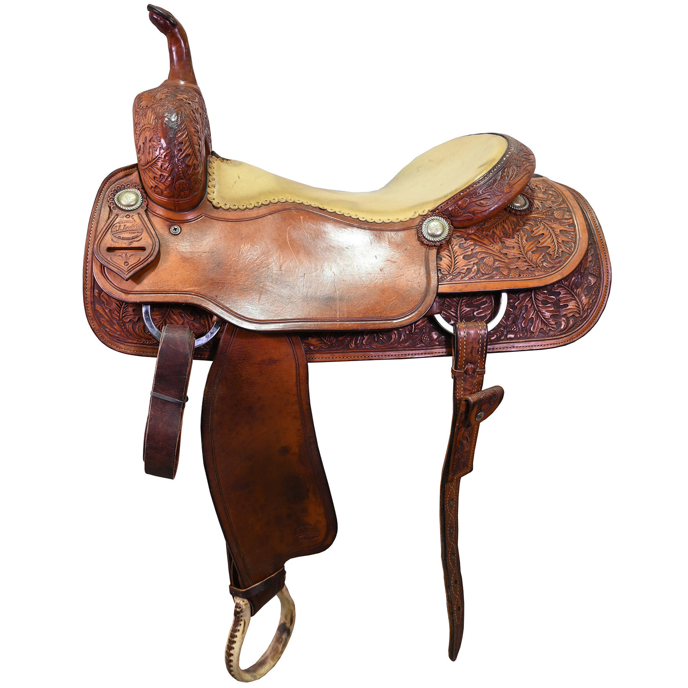 Used 18" M.L. Leddy's Cutting Saddle