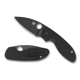 Spyderco Efficient G-10 Black/Black Blade Knife