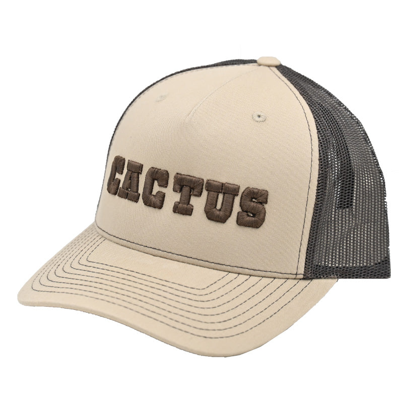 Cactus Ropes 3D Khaki/Coffee Cap