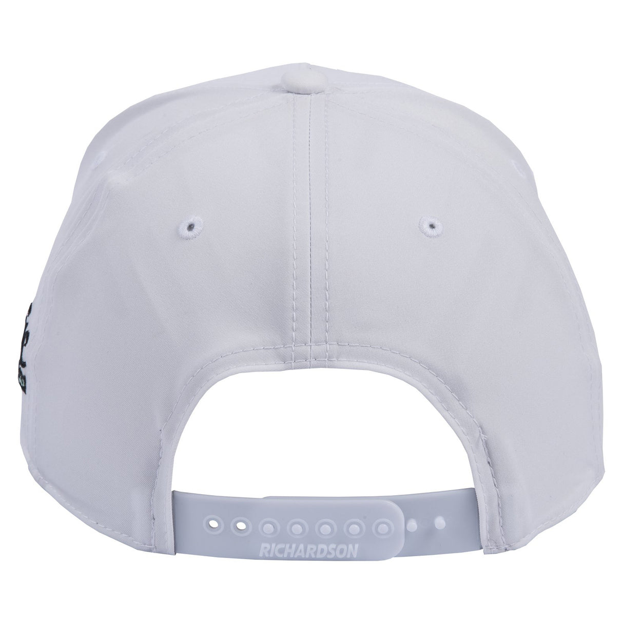 Classic Ropes White Performance Snapback Cap with Powerline Lite Embroidered Logo