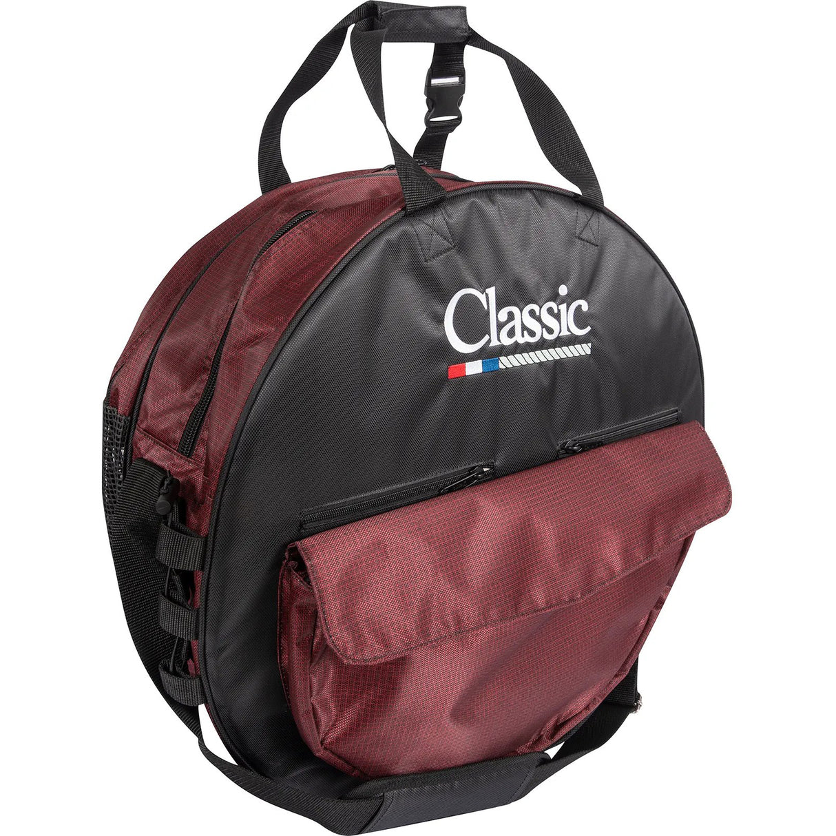 Classic Ropes Deluxe Rope Bag- Black/Ruby Basket