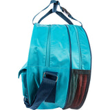 Classic Ropes Deluxe Rope Bag- Navy/Aqua