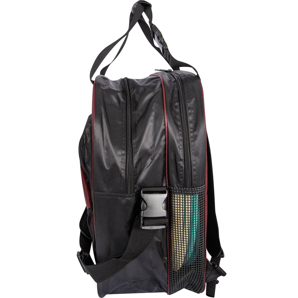 Classic Ropes Super Deluxe Rope Bag- Ruby Basket/Black