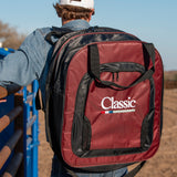 Classic Ropes Super Deluxe Rope Bag- Ruby Basket/Black