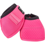Classic Equine Flexion No-Turn Bell Boots- Hot Pink