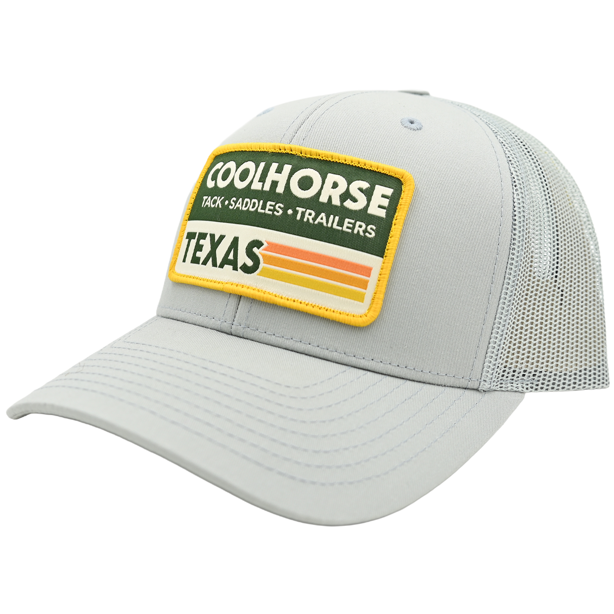 Coolhorse Sage Green Mesh Cap with Coolhorse Patch