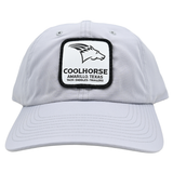 Coolhorse Light Grey Active Cap with Simple Coolhorse Patch