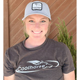 Coolhorse Light Grey Active Cap with Simple Coolhorse Patch