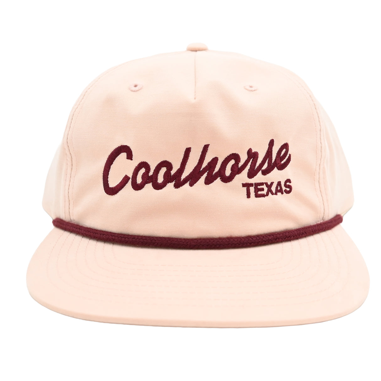 Coolhorse Peach Grandpa Cap with Coolhorse Script