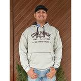 Coolhorse Men's Sand Dune & Brown Block Style Hoodie
