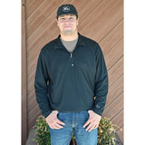 Coolhorse Black Dri-Fit Performance Quarter Zip Pullover