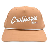Coolhorse Clay Rope Cap with Coolhorse Script