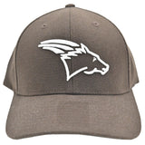 Coolhorse Brown Fitted Cap with White Logo