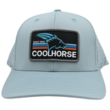 Coolhorse Smoke Blue Active Cap with Black Neon Lights Coolhorse Patch