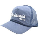 Coolhorse Navy Rope Cap with White Coolhorse Script