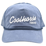 Coolhorse Navy Rope Cap with White Coolhorse Script