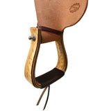 New! 15.5" Coolhorse Leather Ranch Saddle
