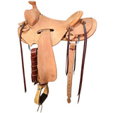 New! 15.5" Coolhorse Leather Ranch Saddle