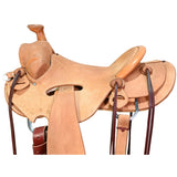 New! 15.5" Coolhorse Leather Ranch Saddle