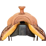 New! 15.5" Coolhorse Leather Ranch Saddle
