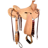 New! 15.5" Coolhorse Leather Ranch Saddle
