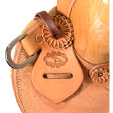 New! 16" Coolhorse Leather Skeleton Ranch Saddle