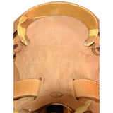 New! 16" Coolhorse Leather Skeleton Ranch Saddle