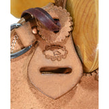 New! 16" Coolhorse Leather Skeleton Ranch Saddle