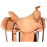 New! 15.5" Coolhorse Leather Ranch Saddle