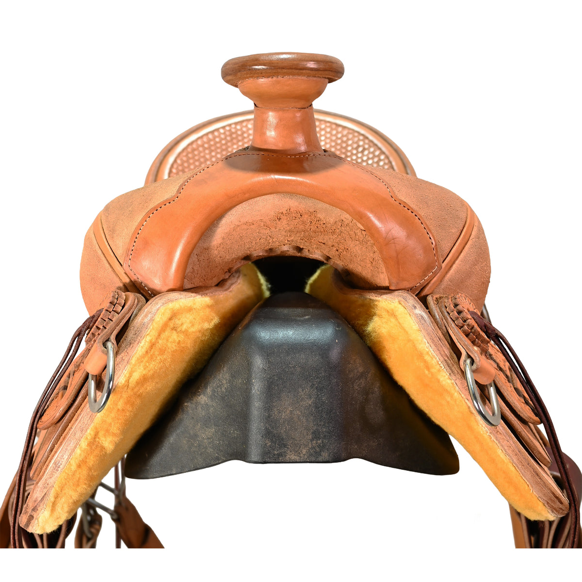 New! 15.5" Coolhorse Leather Ranch Saddle