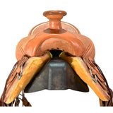 New! 15.5" Coolhorse Leather Ranch Saddle