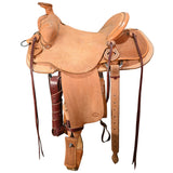 New! 15.5" Coolhorse Leather Ranch Saddle