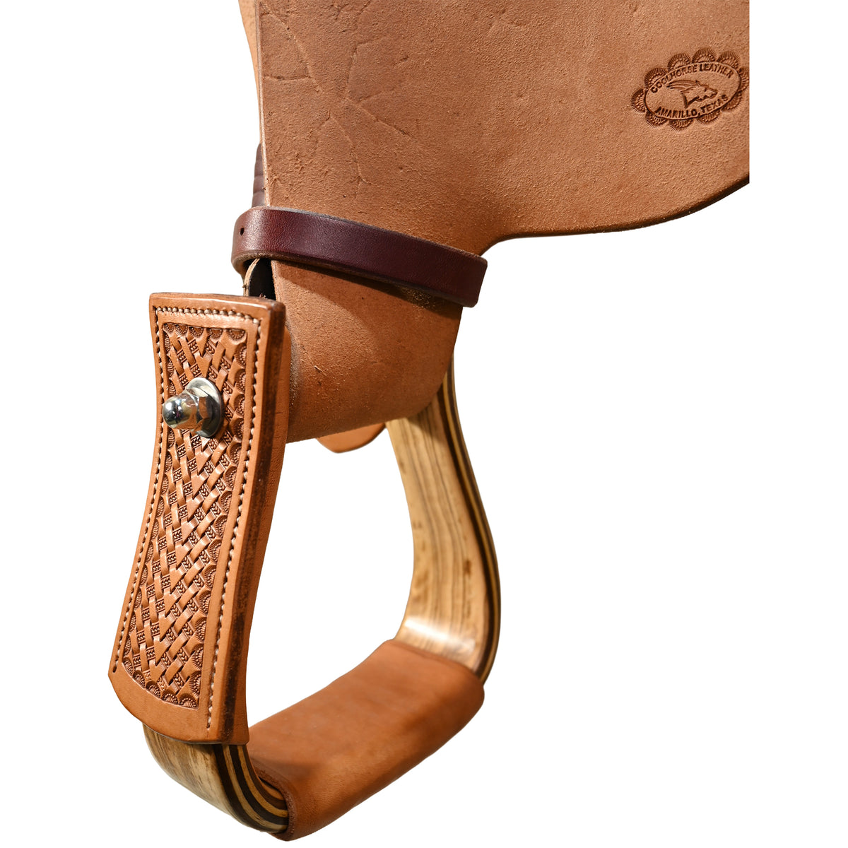 New! 15.5" Coolhorse Leather Ranch Saddle