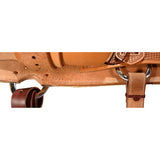 New! 15.5" Coolhorse Leather Ranch Saddle