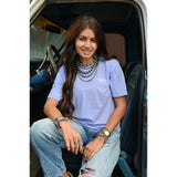 Coolhorse Caballo Fresco Tee- Lilac
