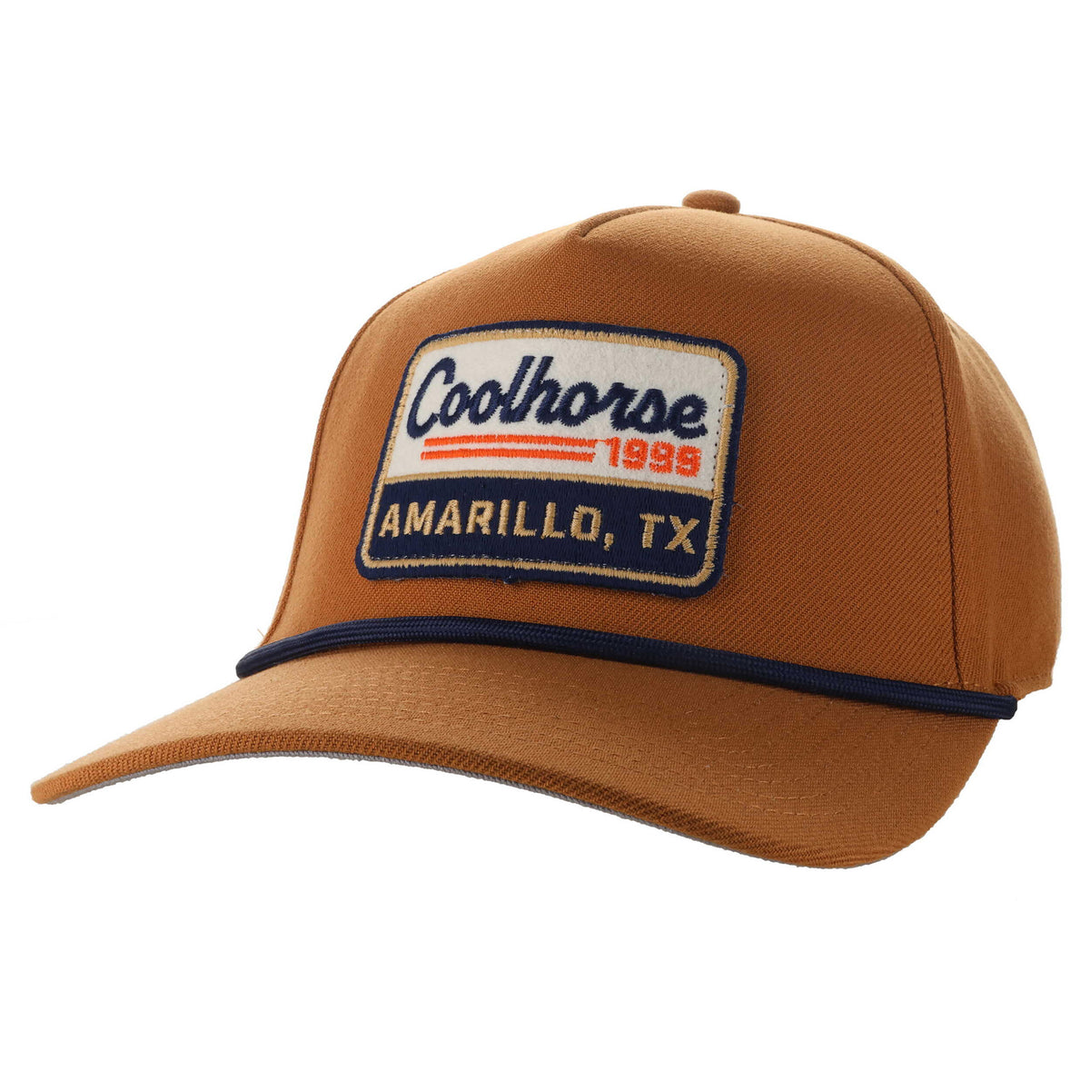 Coolhorse Camel Coach Cap with Patch