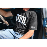 Coolhorse Classic Throwback Tee- Black