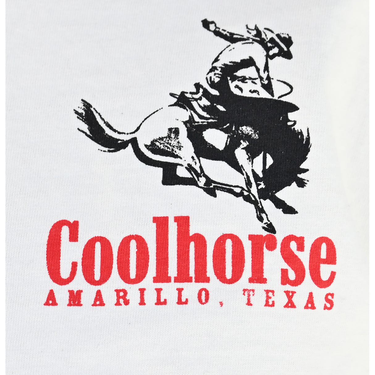 Coolhorse Ivory Cowboy Short Sleeve T-Shirt